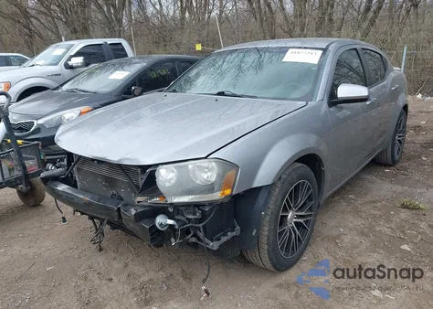 2013 Dodge Avenger Sxt z USA, uszkodzony, nr VIN 1C3CDZCB6DN521644